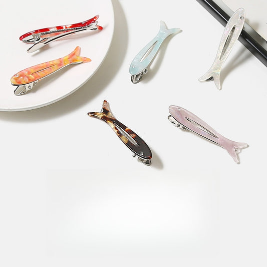 Beau - Fish Shape Acetate Side Barrette