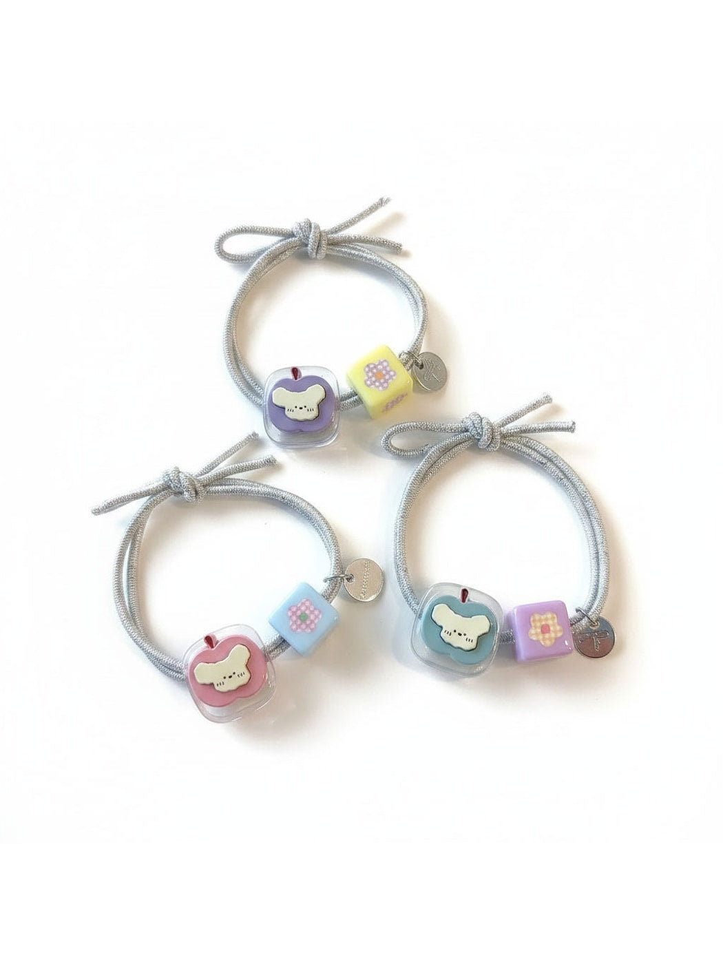 Gifty - Cartoon Dog Double Strand Elastic Hair Tie