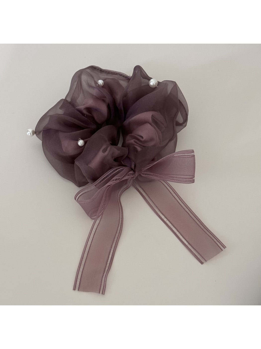 Gifty - Ribbon Bow High Elastic Scrunchie