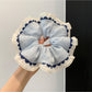 Gifty double layer wavy scrunchie displayed on a white background