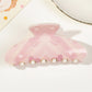 Beau - Rainbow Square Toothed Claw Clip