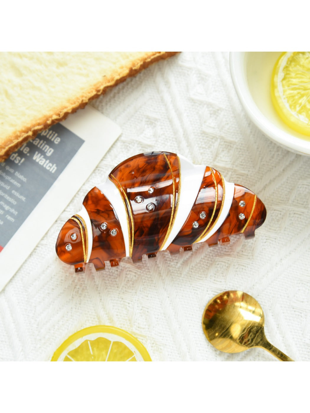 Beau - Croissant Shaped Hair Clip