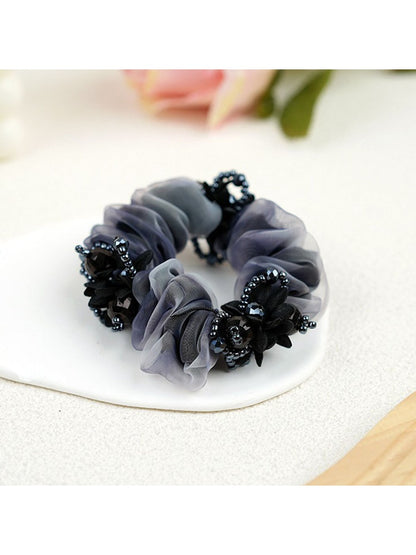 Gifty - Retro Mesh Look Polyester Scrunchie