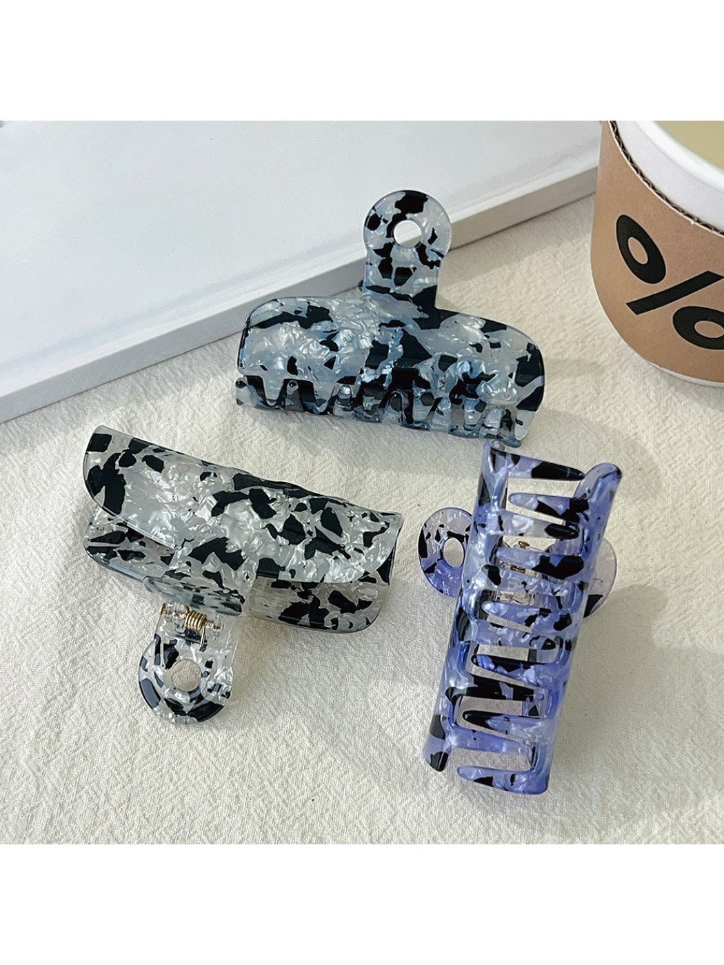 Beau - Retro Exquisite Acetate Hair Clip