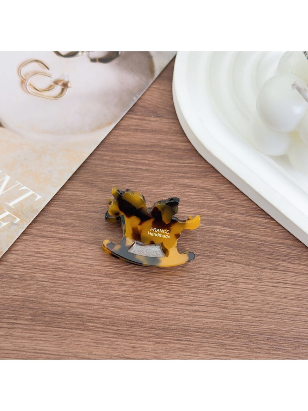 Beau - Elegant Rocking Horse Hair Claw Clip
