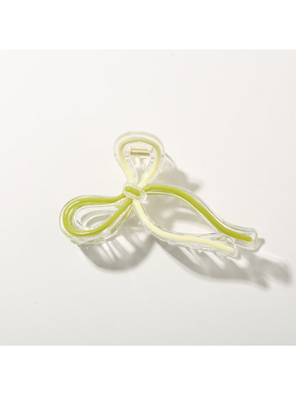 Beau Sweet Ribbon Knot Hair Clip displayed on a white background showing full bow