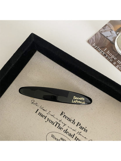 Beau - Vintage Oval Shaped Hair Clip