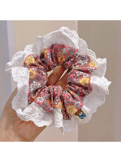 Gifty - Pastel Printed Scrunchie Dopamine