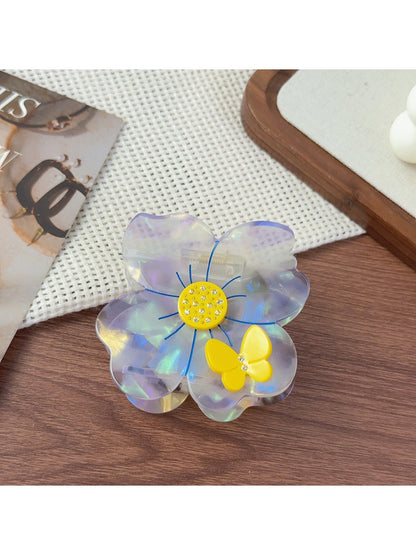 Beau - Butterfly Floral Hair Clip