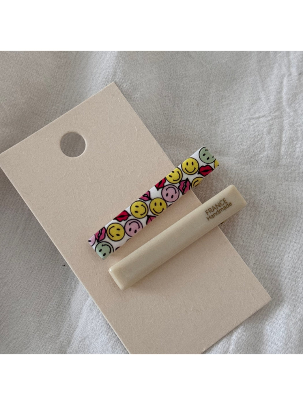 Beau - Sweet Style Printed Barrette Hair Clip