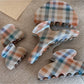 Beau - Delicate Plaid Hair Clip