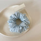 Gifty - Textured Rhinestone Polyester Ponytail Scrunchie
