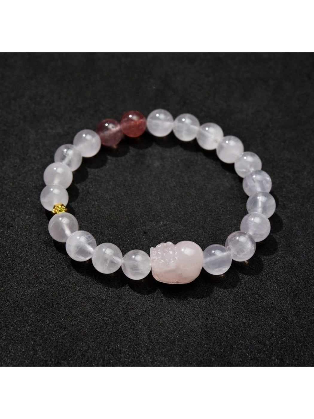 Lovra bracelet in a gift box with minimalist packaging and neutral color scheme