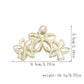 Beau - Plastic Hollow Flower Floral Hair Claw Clip