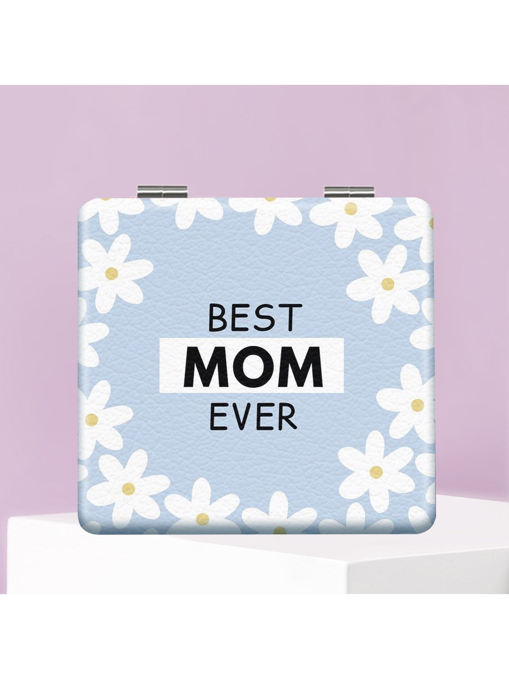 Mirroray - Floral Print Portable Folding Makeup Mirror