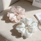 Gifty - Floral Lace Trim Loose Fit Scrunchie