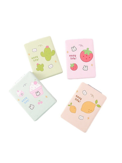 Mirroray - Fruit Pattern Rectangular Folding Mirror Portable