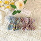 Gifty - Sweet Flower Print Fabric Scrunchie