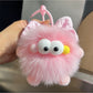 Keypus - Cute Bow Coal Ball Keychain