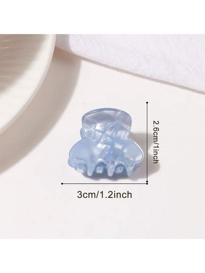 Beau - Glossy Mini Textured Hair Styling Claw Clip
