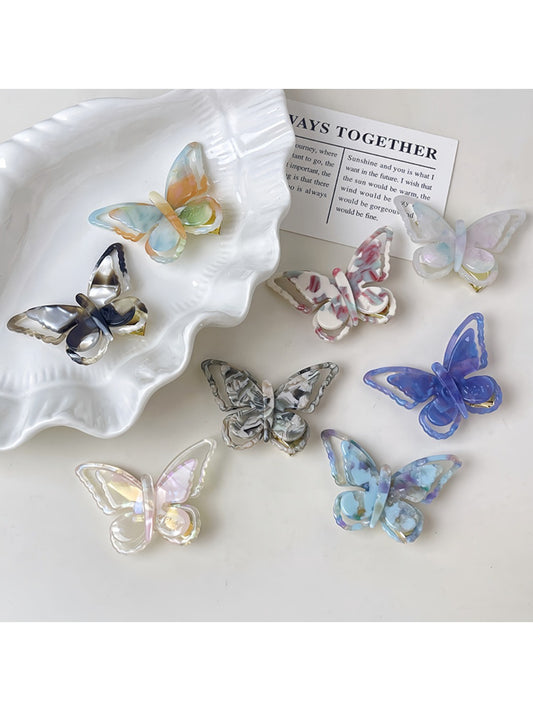 Beau - Charming Colorful Butterfly Shaped Hair Clips