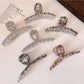 Beau - Transparent Grid Hair Clip