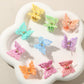 Beau - Openwork Butterfly Alloy Accent Claw Hair Clip