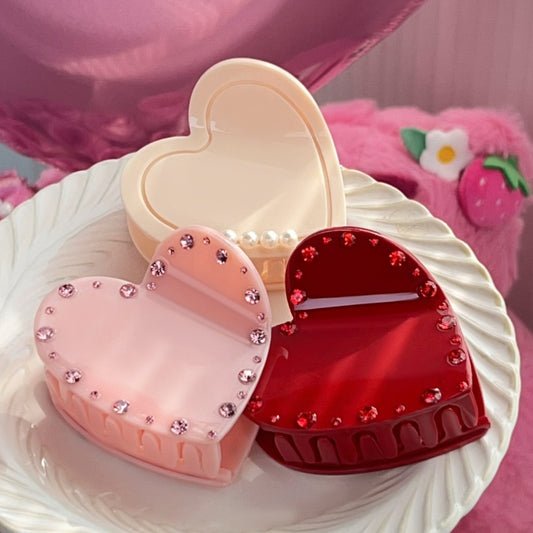 Beau - Sweet Style Heart Shaped Claw Clip