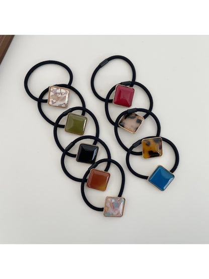 Gifty - Cute Square Acetate Hair Tie