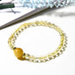 Lovra - Minimalist Color Blocked Crystal Beaded Bracelet
