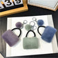 Keypus - Cute Minimalist Solid Color Keychain