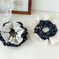 Gifty - Polka Dot Lace Scrunchie Hair Ban