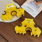 Beau - Cute Cheese Shaped Hair Claw Clip