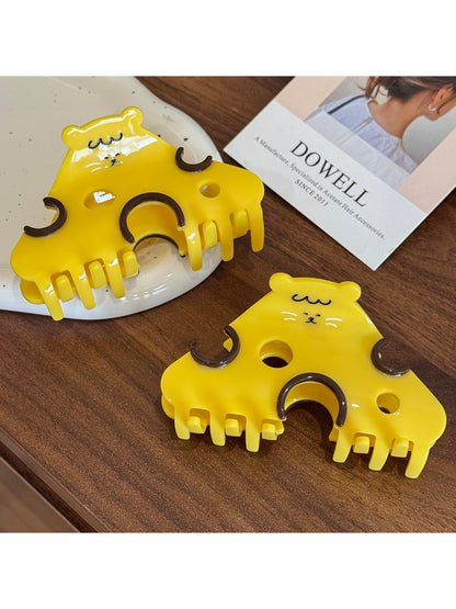 Beau - Cute Cheese Shaped Hair Claw Clip