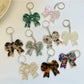 Keypus - Acetate Bow Shaped Keychain Charm