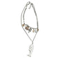 Nozari - Retro Distressed Ocean Charm Layered Necklace