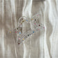 Beau - Acrylic Polka Dot Bow Geometric Claw Clip