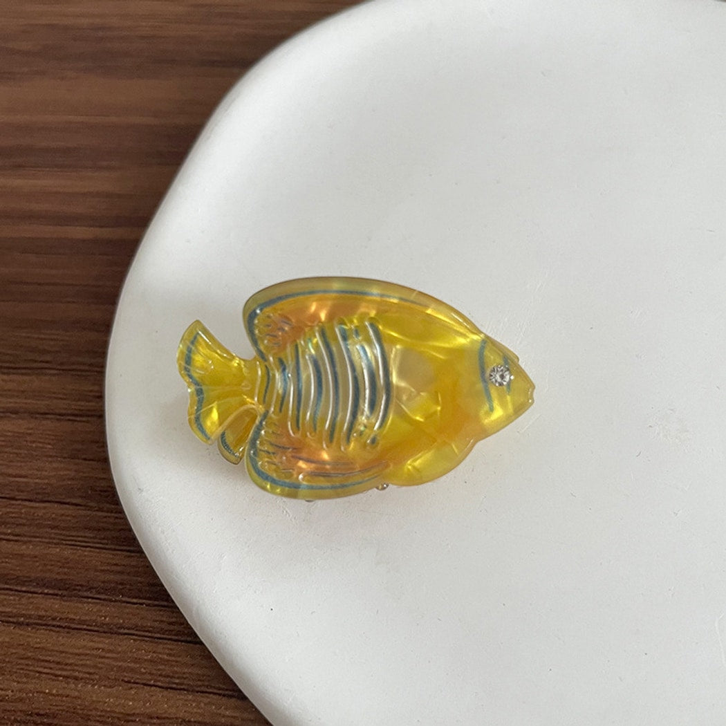 Beau - Translucent Ocean Motif Side Hair Clip