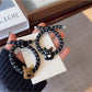Gifty - Cartoon Dog Braided Knot High Elastic Hair Tie
