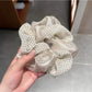 Gifty - Polka Dot Polyester Ponytail Scrunchie Hair Tie