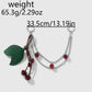 Keypus - Y2K Cherry Motif Chain Hanging Bag Charm
