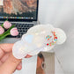 Beau cloud shaped hair claw clip shown with natural lighting emphasizing its glossy texture