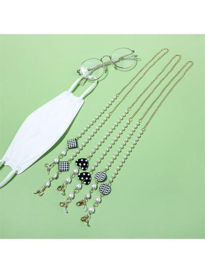 Velra - Checkerboard Beaded Eyeglass Strap