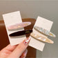 Beau - Acetate Oval Duckbill Side Hair Clip
