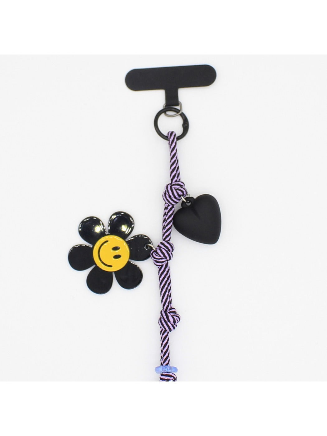 Keypus - Sunflower Smiley-Shaped Keychain
