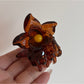 Beau - Sweet Floral Design Plastic Claw Clip