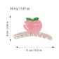 Beau - Cute Acrylic Floral Smiley Face Claw Clip