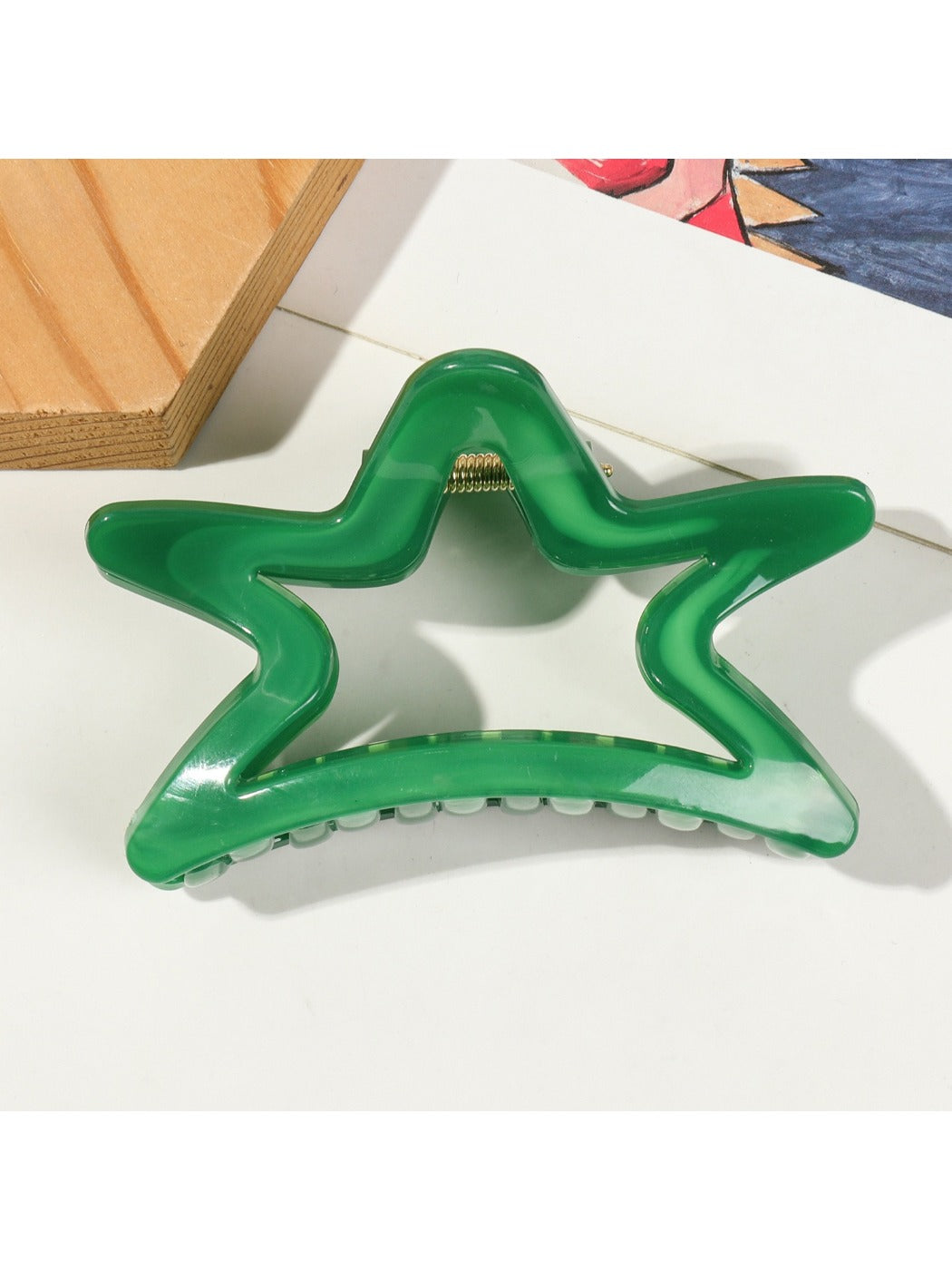 Beau - Christmas Star Shaped Jelly Hair Clips