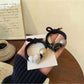Gifty - Double Strand Heart Letter Decorative Hair Tie