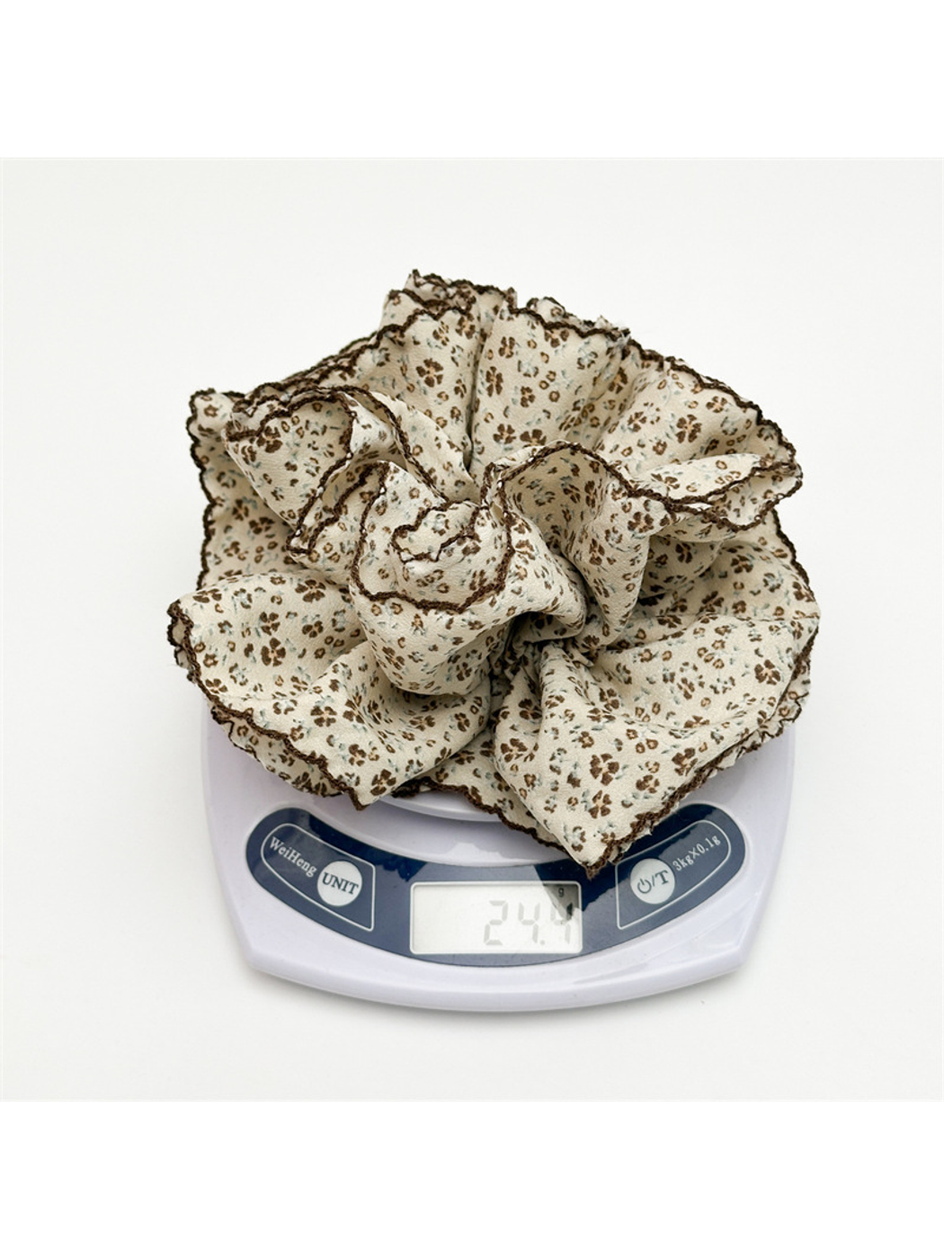 Gifty - Sweet Style Printed Ruffle Scrunchie